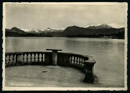 AK    Luzern + die Alpen ..... [ H844 ]