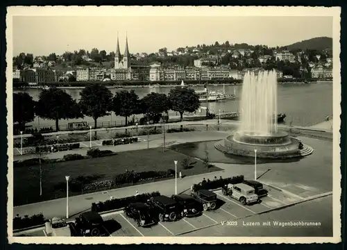 AK    Luzern mit Wagenbachbrunnen ..... [ H845 ]