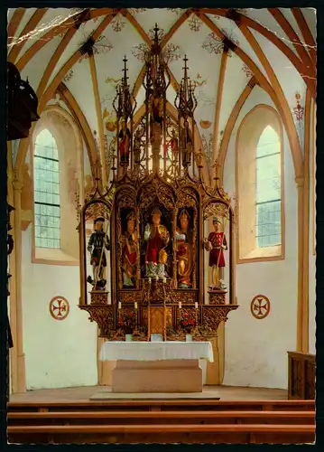 AK    Kirche St. Nikolaus : Buchberg - Ebbs : Spätgotischer Altar ..... [ H881 ]