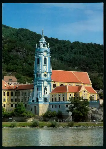 AK    Dürnstein / Wachau - Ehemalige Stiftskirche mit Kreuzgang ..... [ H898 ]