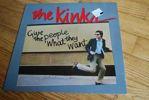 LP The Kinks Give the People what they want Arista 203 943 Made in Germany