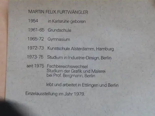 Felix Martin FURTWÄNGLER geb 1954