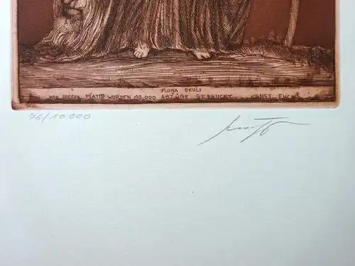 Ernst Fuchs  „Flora Okuli“