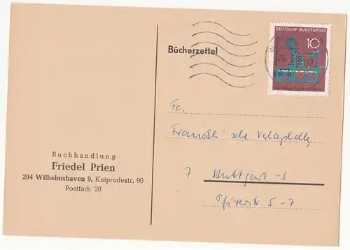 Bundesrep. Deutschland 1968 Nr 546 Brief A0215