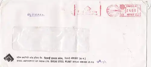 Indien 2002 Freistempel Brief A1713