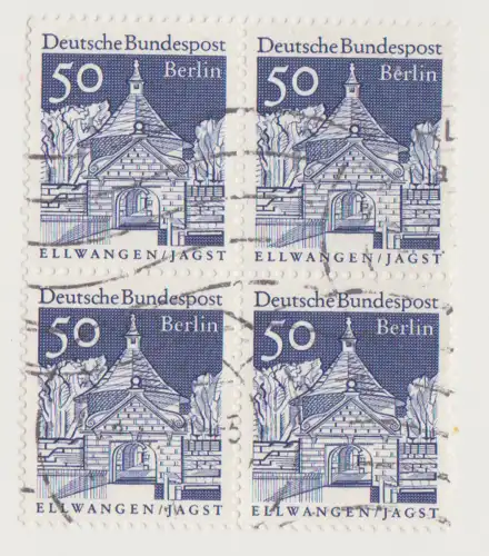 Berlin (West) 1967 Nr 277 Eckstempel/Wellenstempel A4576