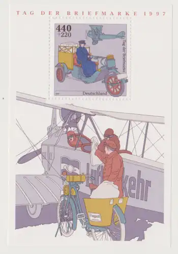 Bundesrep. Deutschland 1997 Nr 1947; Block 41 Postfrisch / ** A4557