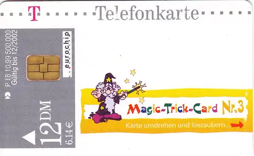 Telefonkarte P 18 10.99 