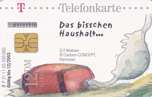 Telefonkarte P 21 11.00 