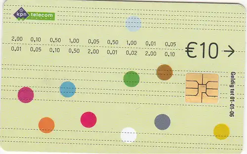 Telefonkarte Niederlande  2006