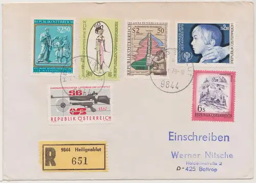 Österreich 1979 Brief A1500