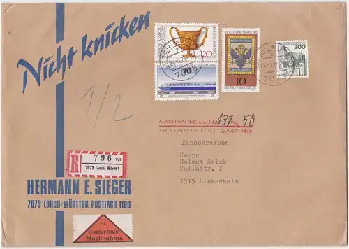 Bundesrep. Deutschland 1977 Nr 839 900 903 920 Brief A1576