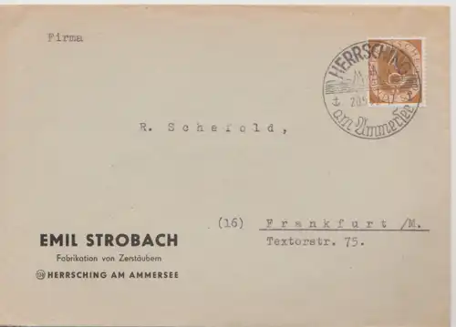 Bundesrep. Deutschland 1952 Nr 123 Brief A2013