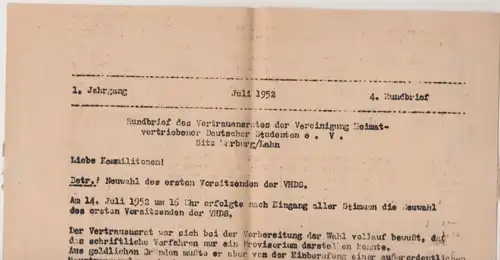 Bundesrep. Deutschland 1952 Nr 124 Brief A2022