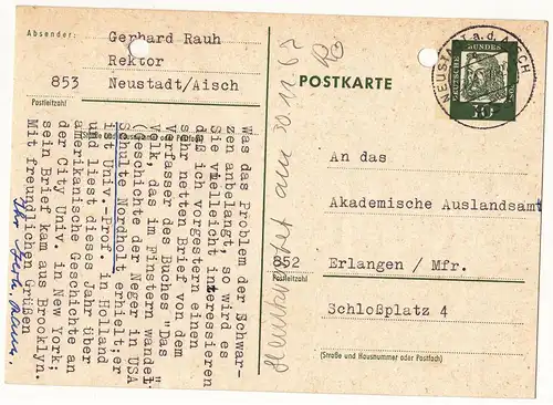 Bundesrep. Deutschland 1962 Nr 350 Brief A0187