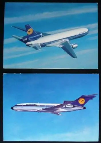 LUFTHANSA - Boeing 727 und DC 10 - 2 AK