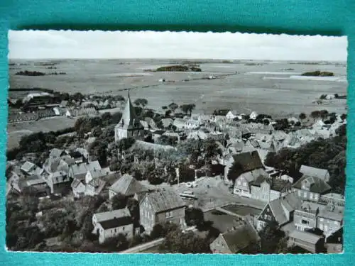 GARDING / Eiderstedt - LUFTAUFNAHME - AK, gelaufen 1962 (über Husum)