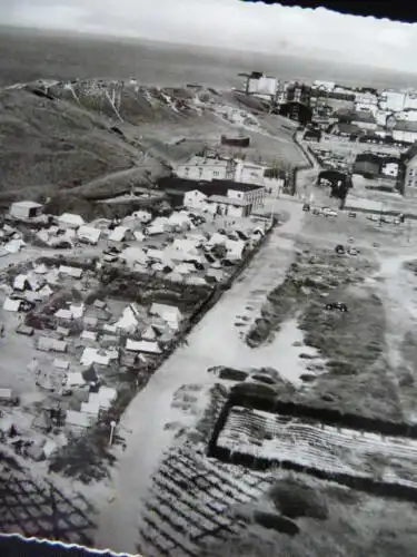 WESTERLAND / Sylt, Camping-, Zeltplatz - LUFTAUFNAHME - AK um 1960