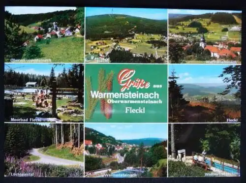 WARMENSTEINACH / Fleckl / Löchleinstal - Mehrbild-AK, Röthel