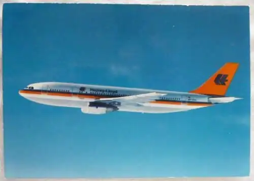AK - AIRBUS A300 B4 / Hapag-Lloyd Flug - alte AK!