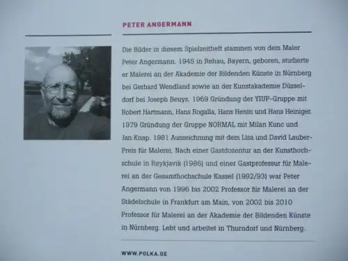 Peter ANGERMANN in "staatsoper hannover", Spielzeitheft 2014 / 15