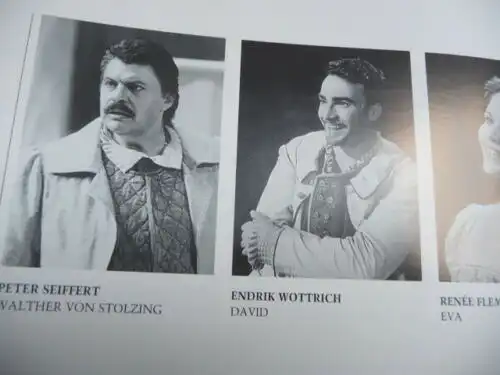 Festspielbuch 1996 - Wagner, Meistersinger / Oper, Bayreuth - MÄNGEL!