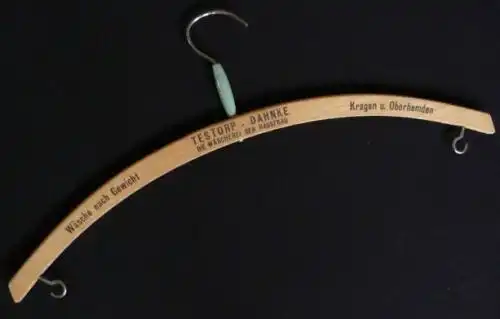 Die Wäscherei der HAUSFRAU - Testorp-Dahnke, Hamburg 33 - Kleiderbügel, Holz