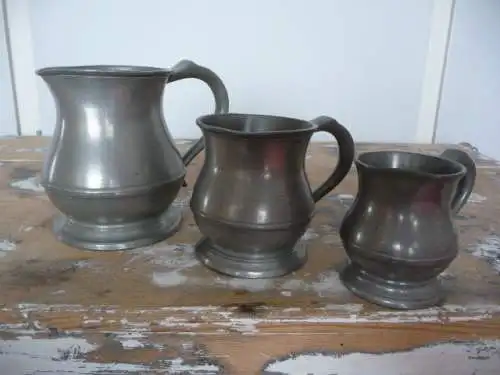 Brown & Englefield - 3er Set - Zinn / Pewter