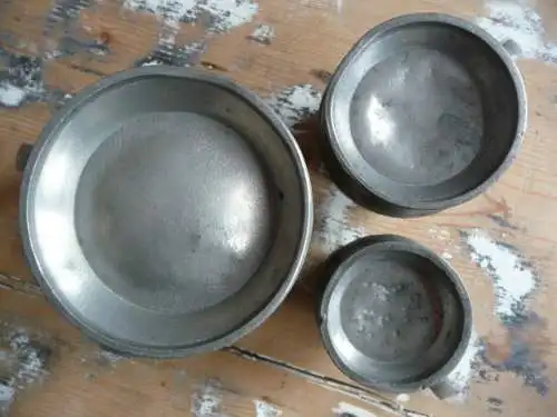 Brown & Englefield - 3er Set - Zinn / Pewter