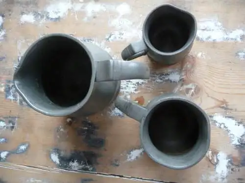 Brown & Englefield - 3er Set - Zinn / Pewter