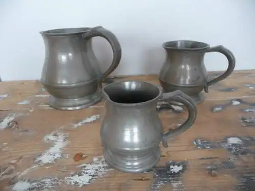 Brown & Englefield - 3er Set - Zinn / Pewter
