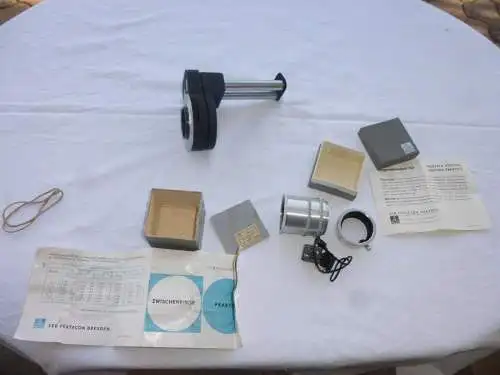 Praktica FX2 Kamera Meyer Optik 2,8/29 Objektiv Fotoapparat + Etui Hülle + Stativ
