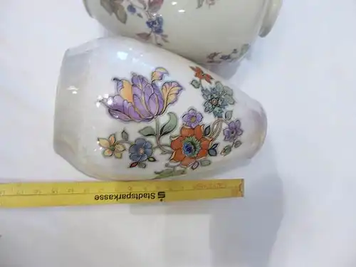 Blumenvase Zeh Scherzer Bavaria Porzellan 