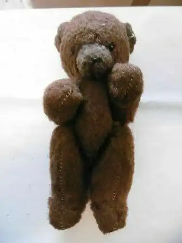 Teddibär, 4 bewegliche Gliedmaßen, 20 cm Antik  - ca. 1950