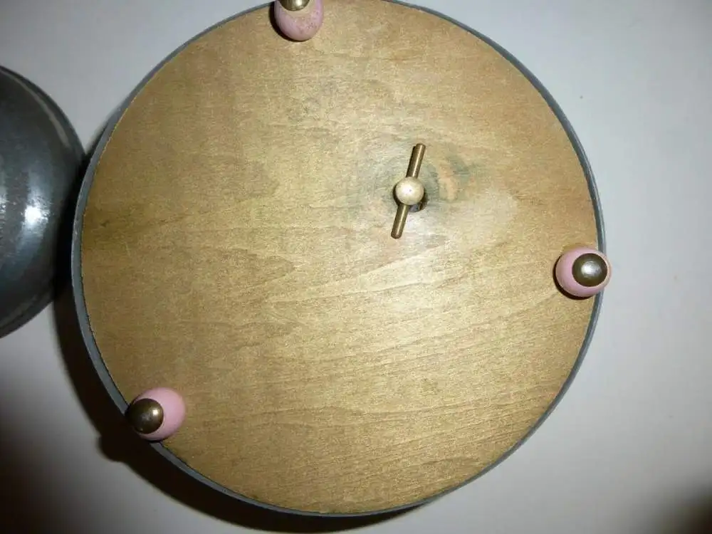 Antike Spieluhr & Puderdose Blech vermutlich Schweiz um 1900 - Vintage 6