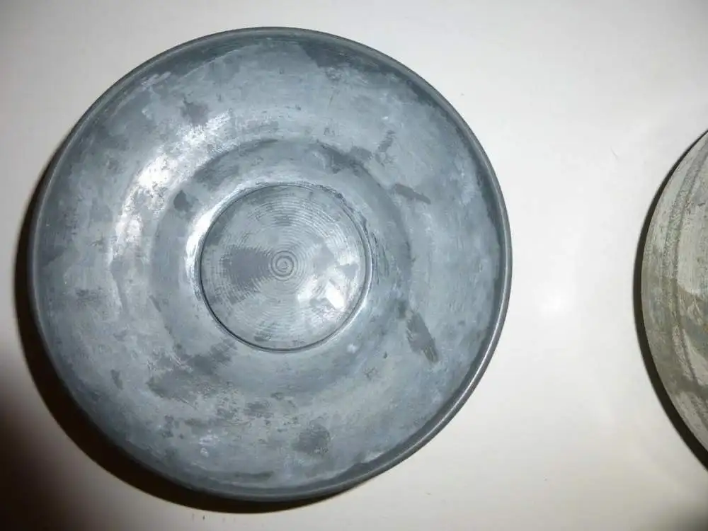 Antike Spieluhr & Puderdose Blech vermutlich Schweiz um 1900 - Vintage 7