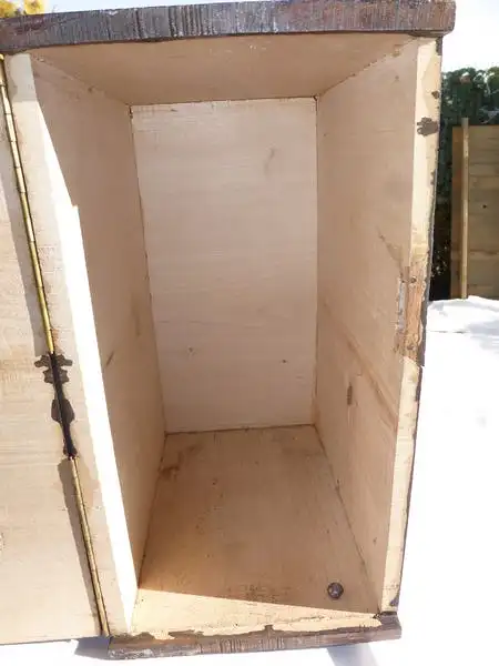 antikes Mikroskop W.&H. Seibert Wetzlar im Holzkasten mit Objektiv Ernst Leitz Wetzlar Peripla 6