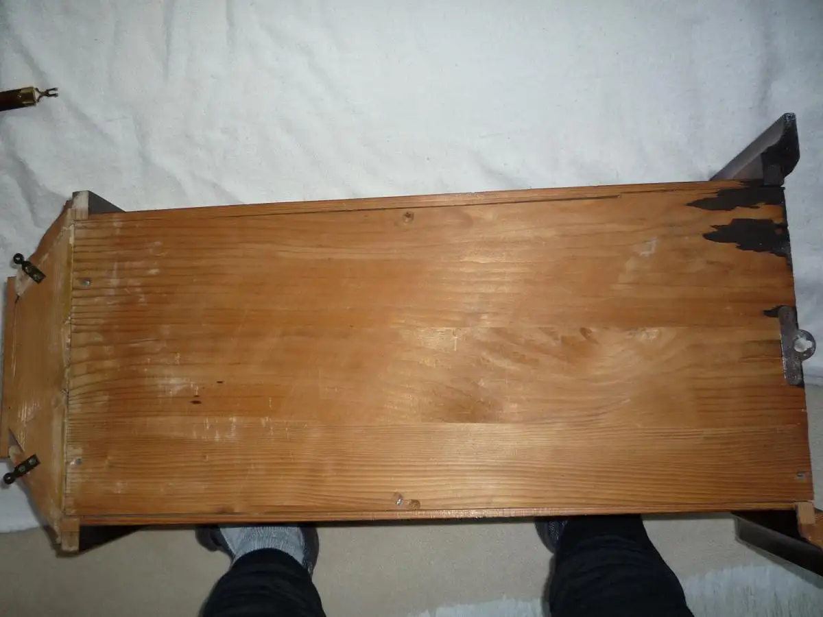 antike Wanduhr Pendeluhr Karl Lauffer  3