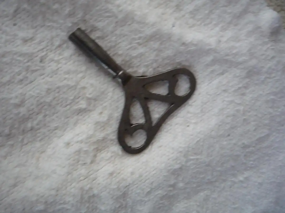 antike Wanduhr Pendeluhr Karl Lauffer  6