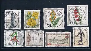 Berlin Lot 10 mit Tagesstempel BRD