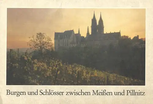 Burgen und Schlösser zwischen Meißen und Pillnitz - Bildmappe mit 16 Motiven