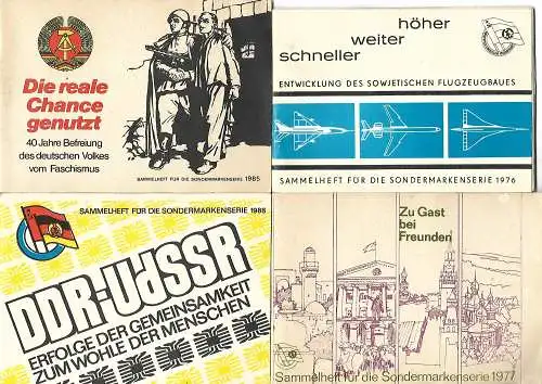 16 Sammelhefte DDR DSF 1967 - 1989 Gesellschaft für Deutsch-Sowjetische Freundschaft: 16 Sammelhefte DDR DSF 1967 - 1989 Gesellschaft für Deutsch-Sowjetische Freundschaft. 