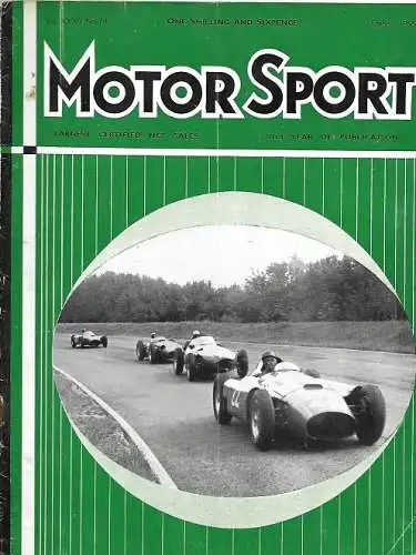 Motor Sport - Oktober 1956: Prescott, F1 Grand Prix of Caen & Italia, Goodwood, ... 