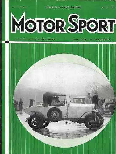Motor Sport - Januar 1956: Lotus Mk IX, RAC Trials, Coventry Climax, International Race Results 1955, ... 