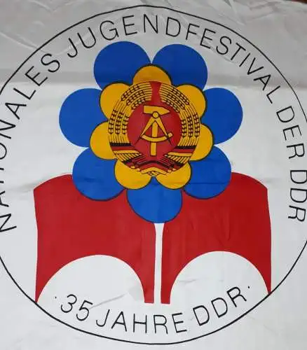 DDR Erinnerungstuch Nationales Jugendfestival der DDR