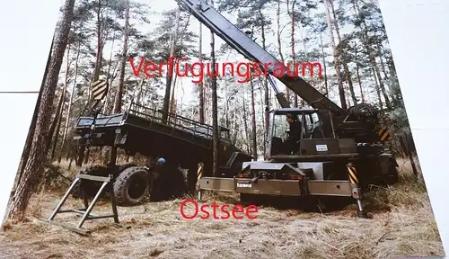 NVA Fotografien Werkstattkompanie im Einsatz 40 cm x 50 cm