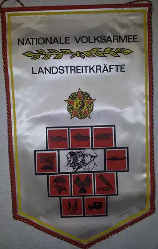 NVA Wimpel "Landstreitkräfte" große Ausführung