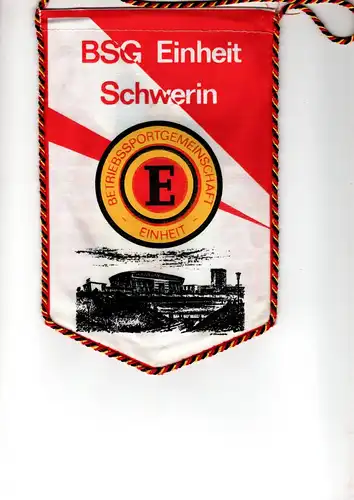 Wimpel BSG Einheit Schwerin