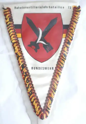 Bundeswehr Wimpel Raketenartillerielehrbataillon 72