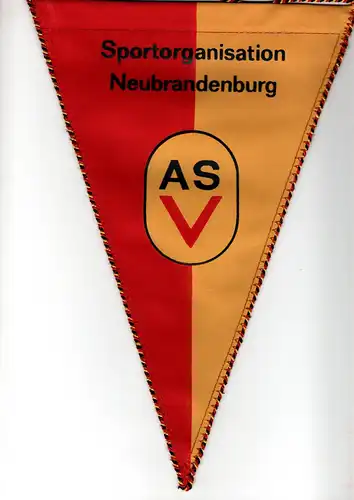 Wimpel Sportorganisation Neubrandenburg ASV
